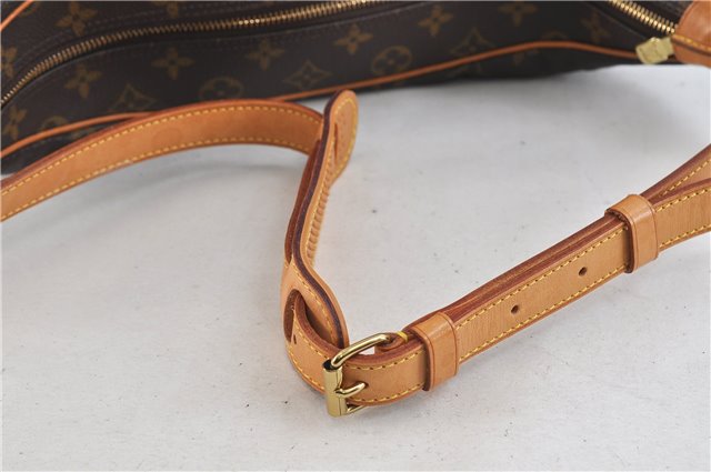 Auth Louis Vuitton Monogram Boulogne 35 Shoulder Cross Body Bag M51260 LV 1140D