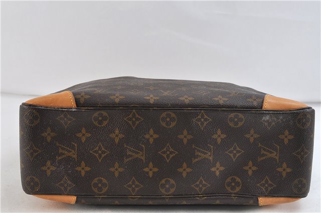 Auth Louis Vuitton Monogram Boulogne 35 Shoulder Cross Body Bag M51260 LV 1140D