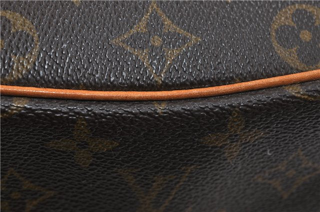 Auth Louis Vuitton Monogram Boulogne 35 Shoulder Cross Body Bag M51260 LV 1140D