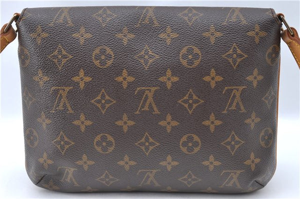 Authentic Louis Vuitton Monogram Musette Tango M51388 Shoulder Cross Bag 1141D