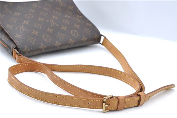 Authentic Louis Vuitton Monogram Musette Tango M51388 Shoulder Cross Bag 1141D