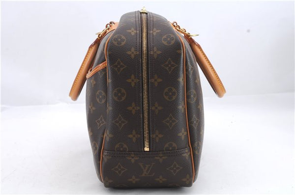 Authentic Louis Vuitton Monogram Deauville Hand Bag M47270 LV 1142D