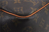 Authentic Louis Vuitton Monogram Deauville Hand Bag M47270 LV 1142D