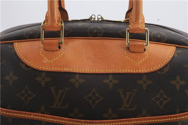 Authentic Louis Vuitton Monogram Deauville Hand Bag M47270 LV 1142D