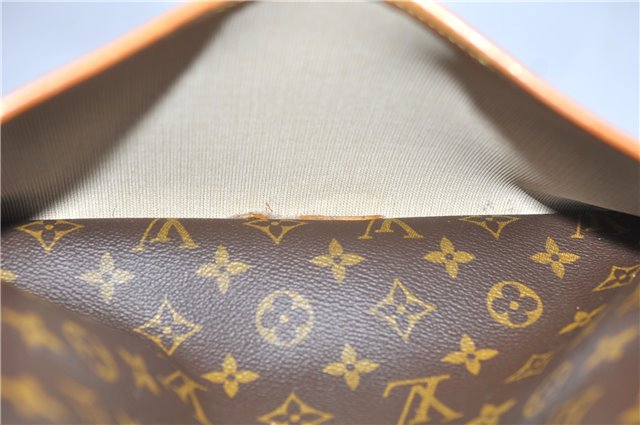 Authentic Louis Vuitton Monogram Deauville Hand Bag M47270 LV 1142D