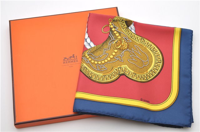 Authentic HERMES Carre 90 Scarf 