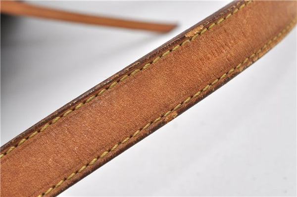 Authentic Louis Vuitton Monogram Noe Shoulder Drawstring Bag M42224 LV 1143G