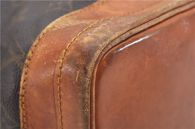 Authentic Louis Vuitton Monogram Noe Shoulder Drawstring Bag M42224 LV 1143G