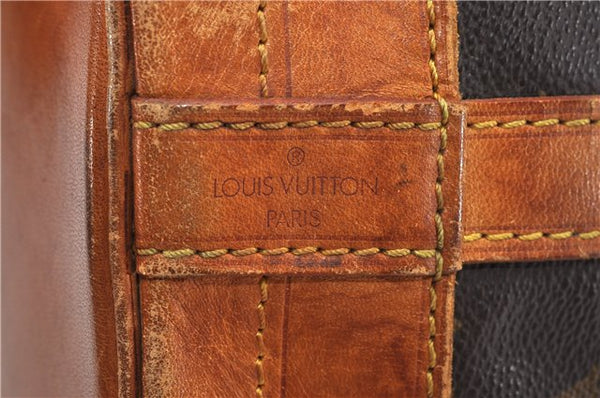 Authentic Louis Vuitton Monogram Noe Shoulder Drawstring Bag M42224 LV 1143G