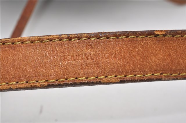 Authentic Louis Vuitton Monogram Noe Shoulder Drawstring Bag M42224 LV 1143G