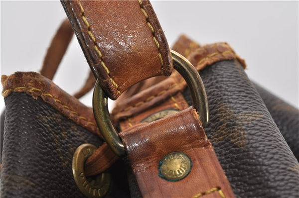 Authentic Louis Vuitton Monogram Noe Shoulder Drawstring Bag M42224 LV 1143G