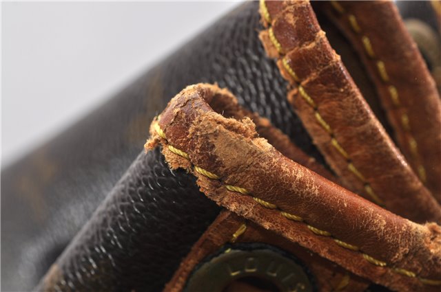 Authentic Louis Vuitton Monogram Noe Shoulder Drawstring Bag M42224 LV 1143G