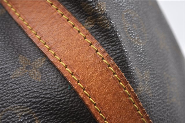 Authentic Louis Vuitton Monogram Noe Shoulder Drawstring Bag M42224 LV 1143G