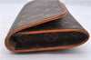 Authentic Louis Vuitton Monogram Pochette Twin GM Shoulder Bag M51852 LV 1144D