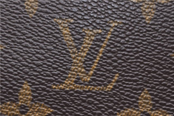 Authentic Louis Vuitton Monogram Pochette Twin GM Shoulder Bag M51852 LV 1144D