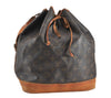 Authentic Louis Vuitton Monogram Noe Shoulder Drawstring Bag M42224 LV 1144G