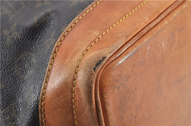 Authentic Louis Vuitton Monogram Noe Shoulder Drawstring Bag M42224 LV 1144G