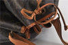 Authentic Louis Vuitton Monogram Noe Shoulder Drawstring Bag M42224 LV 1144G