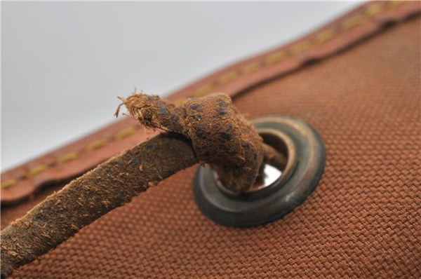 Authentic Louis Vuitton Monogram Noe Shoulder Drawstring Bag M42224 LV 1144G