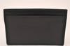 Authentic GUCCI Vintage Card Case Purse Leather 106658 Black 1146I