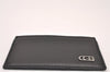 Authentic GUCCI Vintage Card Case Purse Leather 106658 Black 1146I
