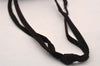Authentic CHANEL Vintage Suede Shoulder Drawstring Bag Brown 1147I