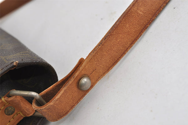 Authentic Louis Vuitton Monogram Cartouchiere GM Shoulder Bag Old Model 1148I