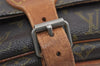 Authentic Louis Vuitton Monogram Cartouchiere GM Shoulder Bag Old Model 1148I