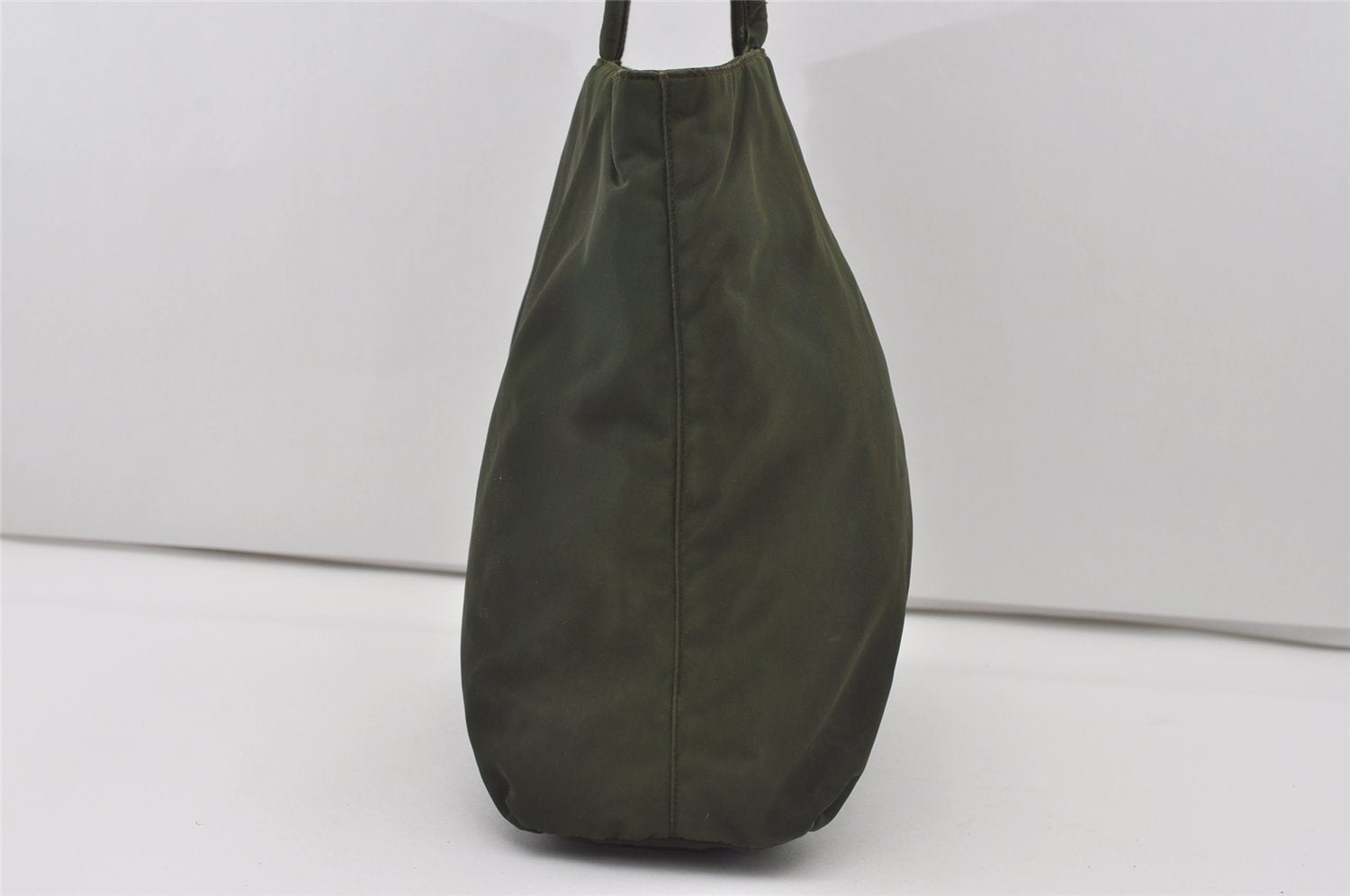 Authentic PRADA Vintage Nylon Tessuto Shoulder Hand Bag Green 1149I