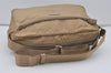 Authentic PRADA Nylon Tessuto Leather Shoulder Cross Body Bag Purse Beige 1151I