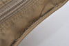 Authentic PRADA Nylon Tessuto Leather Shoulder Cross Body Bag Purse Beige 1151I