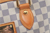 Authentic Louis Vuitton Damier Azur Hampstead PM N51207 Shoulder Tote Bag 1152G