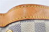 Authentic Louis Vuitton Damier Azur Hampstead PM N51207 Shoulder Tote Bag 1152G