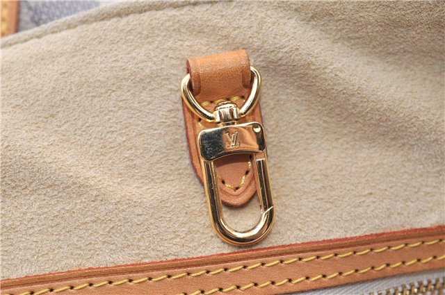 Authentic Louis Vuitton Damier Azur Hampstead PM N51207 Shoulder Tote Bag 1152G