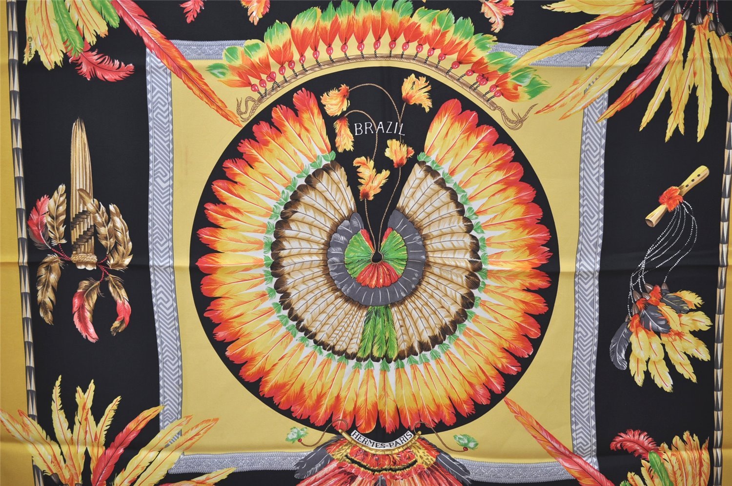 Authentic HERMES Carre 90 Scarf 