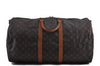 Auth Louis Vuitton Monogram Keepall Bandouliere 55 Boston Bag M41414 LV 1153D