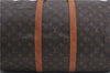 Auth Louis Vuitton Monogram Keepall Bandouliere 55 Boston Bag M41414 LV 1153D