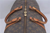 Auth Louis Vuitton Monogram Keepall Bandouliere 55 Boston Bag M41414 LV 1153D