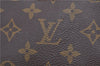 Auth Louis Vuitton Monogram Keepall Bandouliere 55 Boston Bag M41414 LV 1153D