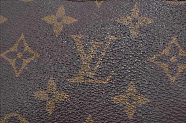 Auth Louis Vuitton Monogram Keepall Bandouliere 55 Boston Bag M41414 LV 1153D