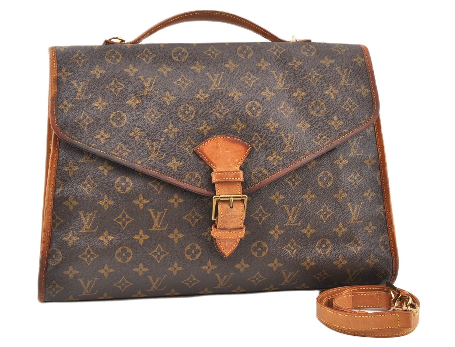 Authentic Louis Vuitton Monogram Beverly 44 M51120 2Way Shoulder Hand Bag 1153G