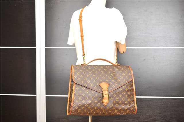 Authentic Louis Vuitton Monogram Beverly 44 M51120 2Way Shoulder Hand Bag 1153G