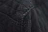 Authentic Christian Dior Lady Dior Cannage Canvas Hand Bag Black CD 1153I