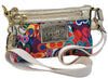 Authentic COACH Poppy Shoulder Cross Body Bag Canvas Leather Multicolor 1154F