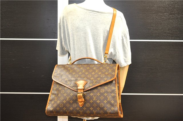 Authentic Louis Vuitton Monogram Beverly 44 M51120 2Way Shoulder Hand Bag 1154G