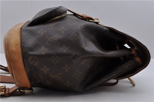 Authentic Louis Vuitton Monogram Montsouris MM Backpack M51136 LV 1156D