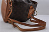 Authentic Louis Vuitton Monogram Montsouris MM Backpack M51136 LV 1156D