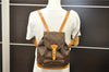 Authentic Louis Vuitton Monogram Montsouris MM Backpack M51136 LV 1156D