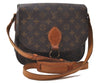 Auth Louis Vuitton Monogram Saint Cloud GM Shoulder Cross Bag M51242 LV 1157D