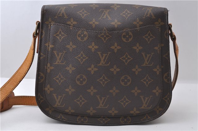 Auth Louis Vuitton Monogram Saint Cloud GM Shoulder Cross Bag M51242 LV 1157D